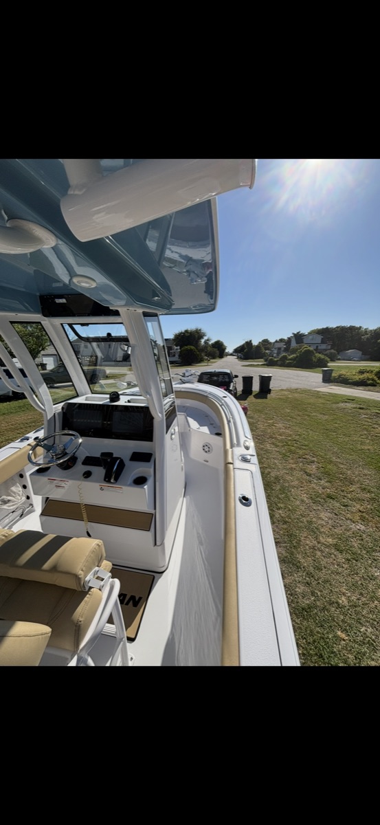 Boat detailing in Kitty Hawk